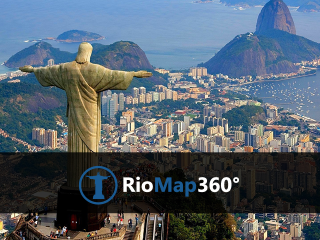 Rio de Janeiro Map 360°